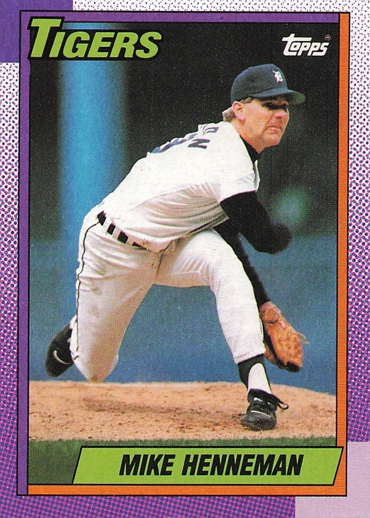 1990 Topps #177 Mike Henneman