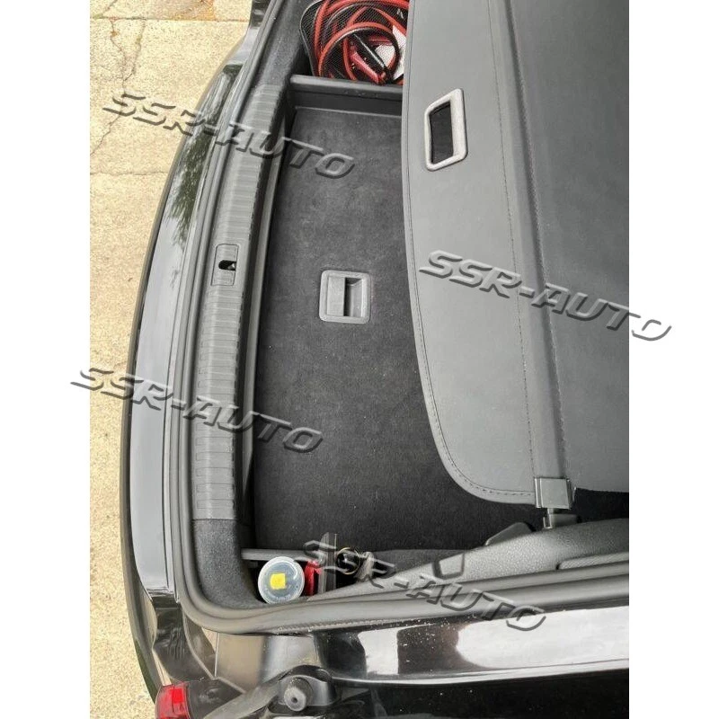 Cubierta protectora de equipaje para maletero trasero de coche de lona para Audi Q3 2019-2024 Foto 3 de 4