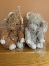 Highland Cow Poseable Stuffed Animals