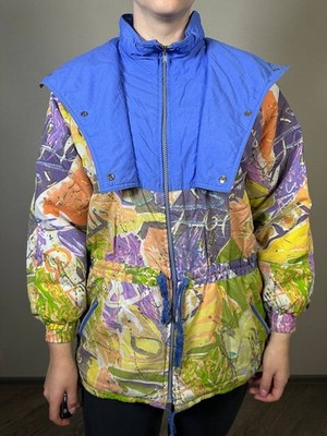 Vintage Impidimpi Colorful Anorak Retro Jacket Unisex Sportwear Outerwear