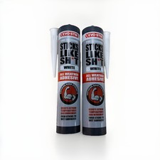 2 X Evo-Stik Sticks Like Sh*t White Grab adhesive -290ml