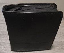 LEED'S 24 Disc CD DVD Storage Case Wallet - Faux Leather Black Binder - No Logo