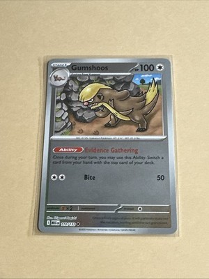 Gumshoos 110/132 Mega Evolution English 2025 Reverse Holo