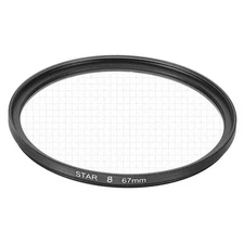67mm Star Lens Filter Starburst Lens Filter 8 Points