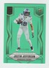 VIKINGS JUSTIN JEFFERSON 2025 ELITE ASPIRATIONS LIME GREEN #D 121/999 PLUS 4