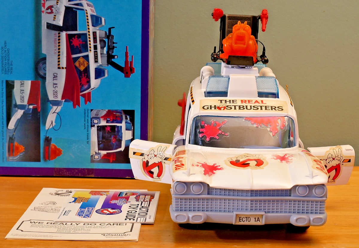 Vintage The Real Ghostbusters ECTO-1A Vehicle by Kenner | eBay