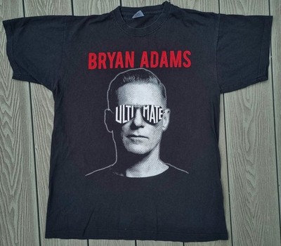 Bryan Adams Ultimate UK Tour 2018 T-Shirt  | Size Medium | x Fruit Of The Loom