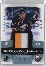 2010 SP Game Used Edition Authentic Fabrics 33/35 Thomas Vanek #AF-TV Patch 2d8