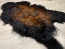 Natural Icelandic Sheepskin Rug Pelt Genuine Seat Cover Pet Bed Throw Decor