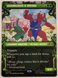 Groundchuck & Dirtbag (Showcase) #238 Teenage Mutant Ninja Turtles MTG