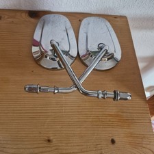 HD Road King Spiegelpaar 2013 mit Verlängerung von Highsider und Schrauben