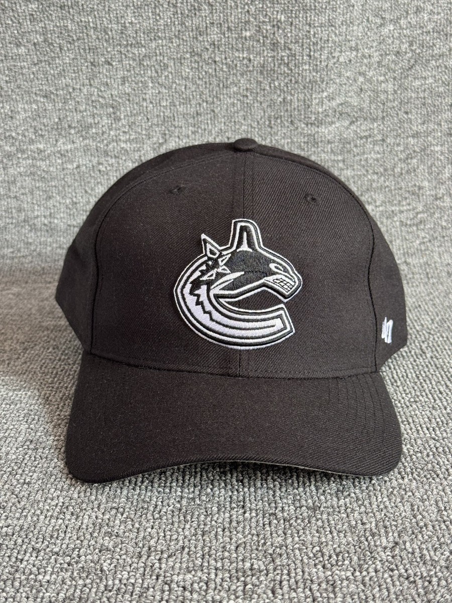 '47 Brand Vancouver Canucks Fitted Hat Black 7 3/4 NHL Cap