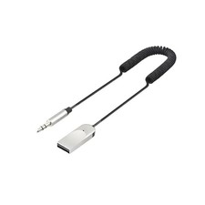 Bluetooth 6.0 Audio Adapter for Car 3.5mm to Bluetooth Receiver, Dual Device