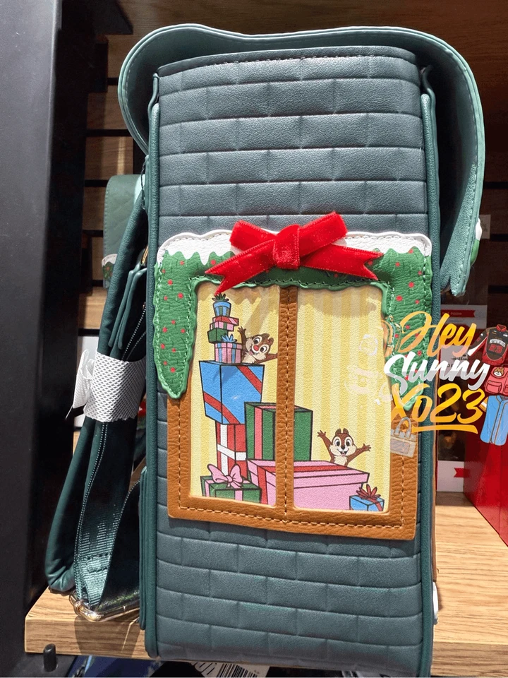 Disney Mickey Mouse and Friends Christmas House Mini Backpack - Image 2 of 4