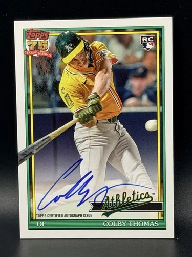 2026 Topps Series 1 Colby Thomas Base (RAW)