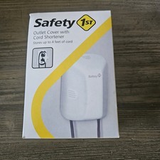 Safety 1st Outlet Cover With Cord Shortener Baby Proof Power Cord Cover SEALED