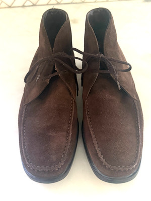 TOD'S Men's Brown Suede Desert Chukka Boots Shoes Size 6 US 39 EU