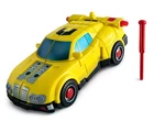 Transformers Armada Hot Shot 2002 Action Figure Yellow Car Vtg