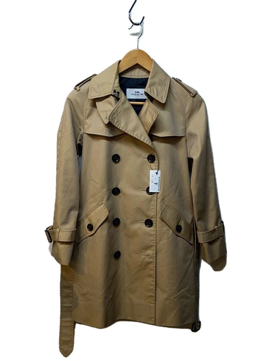 Coach Trench Cappotto XXS Cotone Beige F21800