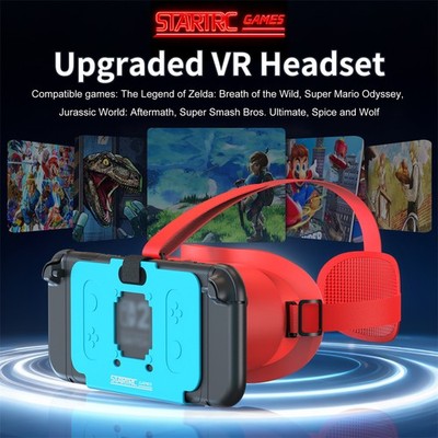 For Nintendo Switch 2 Model 3D VR Headset Reality Glasses Christmas Gift