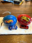 Hot Wheels Vintage 1998 Planet Micro Easter Eggs Racing Construction Flames