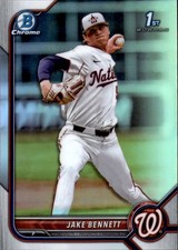 2022 Bowman Draft #BDC-141 Jake Bennett Chrome Refractor