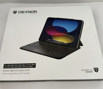 Dexnor Keyboard Case For iPad (A16) 11 Gen 2025, iPad 10 Gen 2022