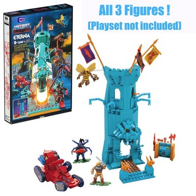 Masters of the Universe ETERNIA BATTLEGROUND Mega Construx He Man HALO Origins