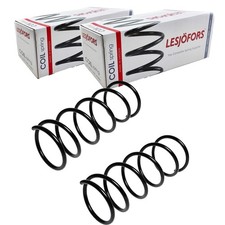 2X LESJÖFORS FAHRWERKSFEDERN VORNE PASSEND FÜR FORD COURIER ESCORT FIESTA