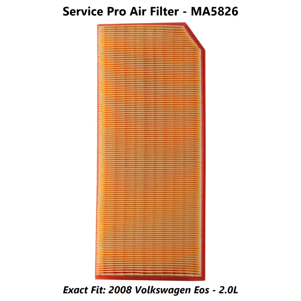 2008 Volkswagen Eos 2.0L Complete Oil, Air & Cabin Filter Kit (5W-30) - Image 4 of 4