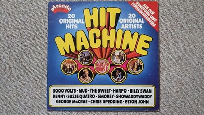 Vinyl LP - Various - Hit Machine, 1975, Arcade ADE G 9, Zustand VG+