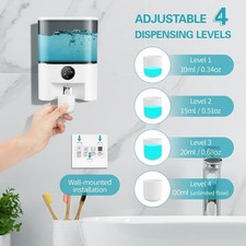 Automatischer Mundwasserspender Komfortabel Mundwasserspender Wandhalterung DE