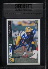 BAS 1996 Upper Deck Collector's Choice Mark Chmura #298 Seal of Authenticity 3c7