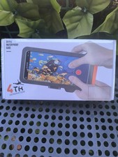 Professional 4th Generation Waterproof Diving Phone Case ORANGE New Sealed