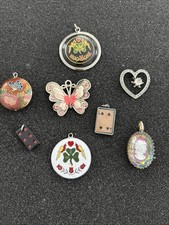 8 Colorful Various Petite Pendants/charms