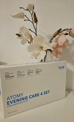 ATOMY Abend Hautpflege 4 Stück Set Tiefenschaum Reiniger Peeling Gel Maske KOREA