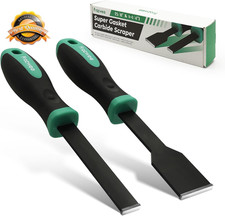 2pcs Carbide Scraper Set1-14 58super Gasket Scrapergreen