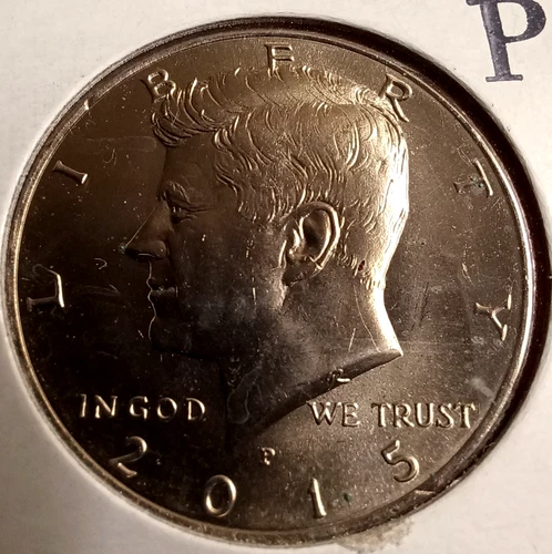 2015D 2015P - 2 Kennedy Half Dollars From Uncirculated Rolls - *SEE DESC*