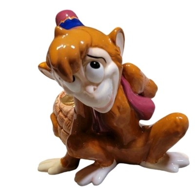 Vintage Disney's 1992 Movie Aladdin the Monkey Abu Figurine Ceramic Coin Bank