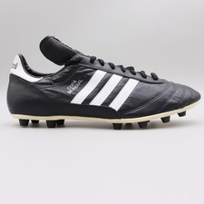 Adidas Copa Mundial Mens Size 13 US Black White Leather Soccer Cleats Football