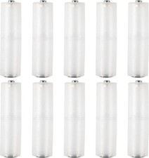 8pcs AA to D Battery Adapter AA to D Size Battery Convertor Adapter Holder Case