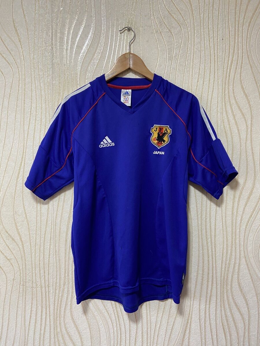 JAPAN 2002 2003 HOME FOOTBALL SHIRT SOCCER JERSEY ADIDAS sz JAPAN 2002 2003 HOME FOOTBALL SHIRT SOCCER JERSEY ADIDAS sz