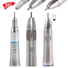 Dental 1:1 LED Optic surgical Straight Inner External Spray Handpiece NSK Style