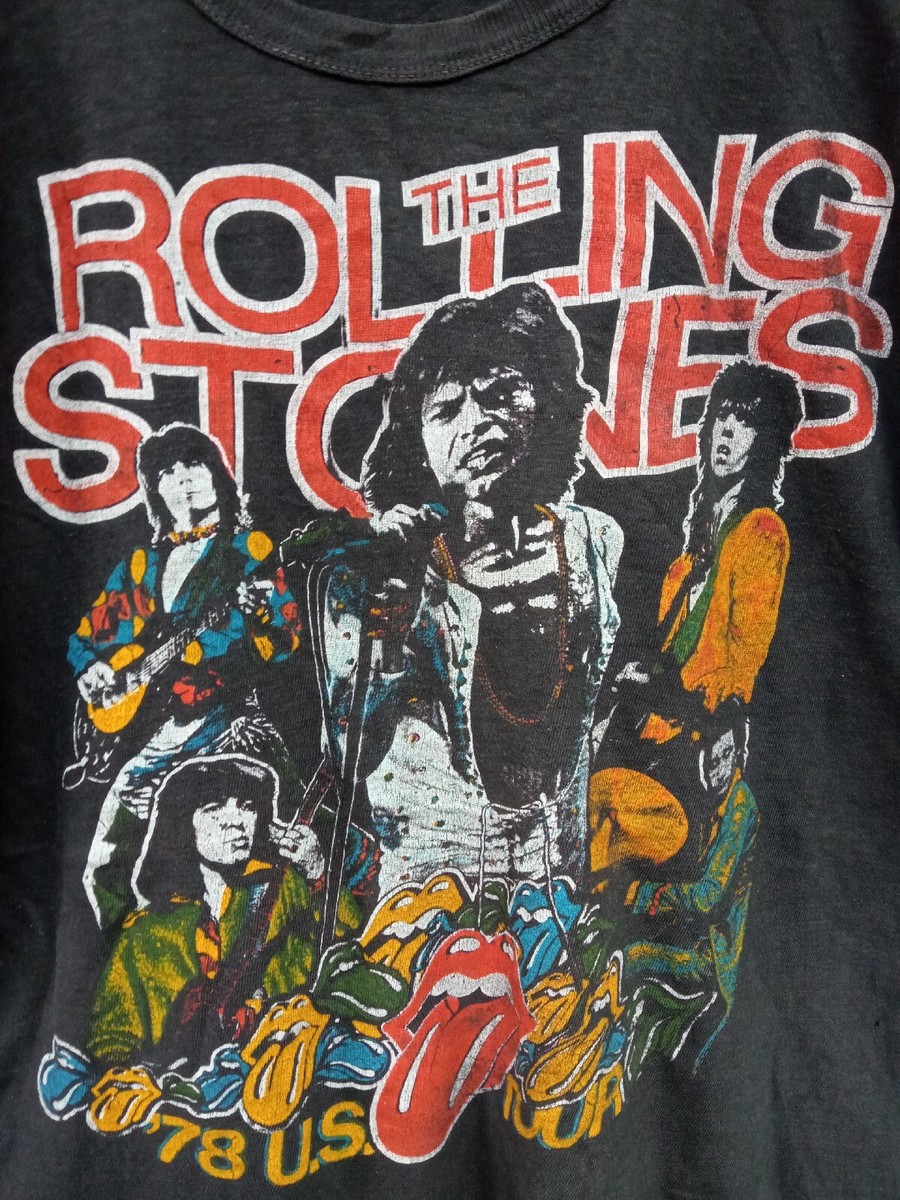 The Rolling Stones U.S. TOUR '18 Tシャツ ROLLING STONES ローリングストーンズ (来日 35周年 記念 ) - US