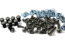 BMW S1000RR 2009-2011 Gen 1 Stainless Fairing & Screen Bolt & Clip Kit