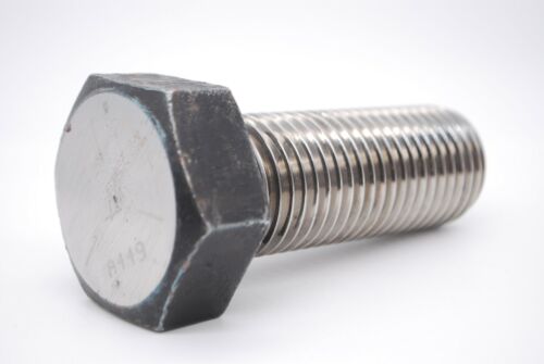 Perno de tapa hexagonal acabado liso de 1-1/2""-6 x 4"" grado 5 A449