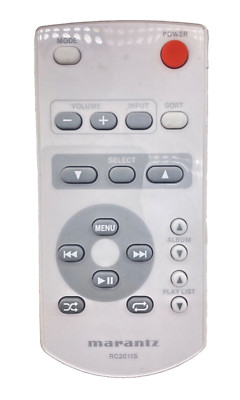 Genuine MARANTZ RC201IS Remote Control Home Audio System OEM- Tested