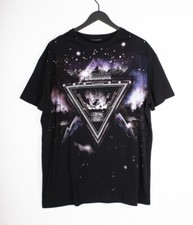 Original Balmain Galaxy Men Black T Shirt Siz...