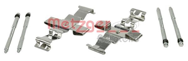 Front METZGER 109-0042 Accessory Kit, disc brake pad for AUDI,MERCEDES-BENZ