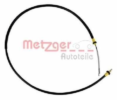 Original Metzger cable pull parking brake 10.6897 for Dacia